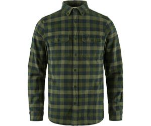 Fjall Raven - Organic cotton shirt - Skog Shirt M Deep Forest Laurel Green for Men - Size S Green S