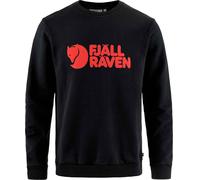 Fjall Raven - Organic Cotton Sweatshirt - Fjällräven Logo Sweater M Black for Men - Size L Black L