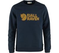 Fjall Raven - Organic cotton sweatshirt - Fjällräven Logo Sweater M Dark Navy for Men - Size L Navy L
