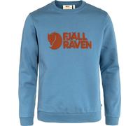 Fjall Raven - Organic cotton sweatshirt - Fjällräven Logo Sweater M Dawn Blue for Men - Size M Blue