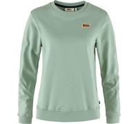 Fjall Raven - Organic cotton sweatshirt - Vardag Sweater W Misty Green for Women - Size XS Green XS