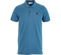 Fjall Raven - Practical and comfortable organic cotton polo shirt - Övik Polo Shirt M Dawn Blue for Men in Leather - Size L Blue L