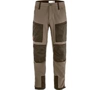Fjall Raven - Resistant hiking pants - Keb Agile Trousers M Suede Brown Dark Olive for Men in Softshell - Size 50 EU Brown 50 EU