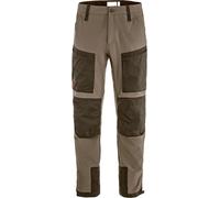 Fjall Raven - Resistant hiking pants - Keb Agile Trousers M Suede Brown Dark Olive for Men in Softshell - Size 52 EU Brown 52 EU