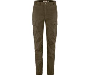 Fjall Raven - Resistant walking trousers - Stina Trousers W Dark Olive for Women in Softshell - Size 38 EU - Green Green 38 EU
