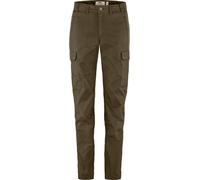 Fjall Raven - Resistant walking trousers - Stina Trousers W Dark Olive for Women in Softshell - Size 42 EU - Green Green 42 EU