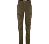 Fjall Raven - Resistant walking trousers - Stina Trousers W Dark Olive for Women in Softshell - Size M - Green Green M