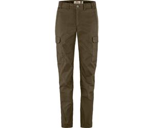 Fjall Raven - Resistant walking trousers - Stina Trousers W Dark Olive for Women in Softshell - Size M - Green Green M