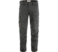 Fjall Raven - Resistant walking trousers - Vidda Pro Lite Zip Off Trousers M Dark Grey for Men in Softshell - Size 54 EU Grey 54 EU