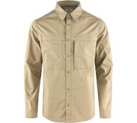 Fjällräven Abisco Trail Long Sleeve Shirt Beige S Man