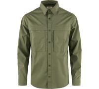 Fjall Raven - Stretch shirt - Abisko Trail Shirt LS M Green for Men - Size M - Khaki Khaki M