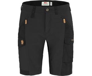 Fjall Raven - Stretch, water-repellent shorts - Nikka Shorts Curved W Black for Women in Recycled Polyester - Size S/M Black S/M