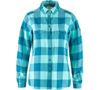Fjall Raven - Thick cotton shirt - Övik Heavy Flannel Shirt W Dawn Blue Breeze Blue for Women - Size M Blue M
