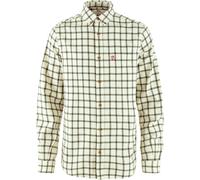 Fjall Raven - Thick organic cotton shirt - Övik Flannel Shirt M Chalk White Laurel Green for Men in Recycled Polyester - Size M - Beige Beige M