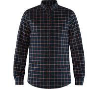 Fjall Raven - Thick organic cotton Shirt - Övik Flannel Shirt M Dark Navy for Men in Recycled Polyester - Size L Navy L