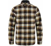 Fjall Raven - Thick organic cotton Shirt - Singi Heavy Flannel Shirt M Chalk White-Dark Navy for Men - Size L White L