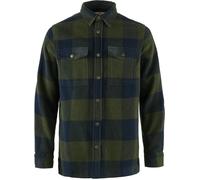 Fjall Raven - Thick shirt - Canada Shirt M Deep Forest Dark Navy for Men in Wool - Size M - Green Green M