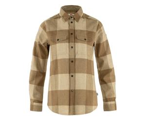 Fjall Raven - Thick shirt - Canada Shirt W Buckwheat Brown Light Beige for Women - Size S Brown S
