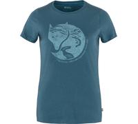 Fjall Raven - Urban short-sleeved organic cotton T-shirt - Arctic Fox Tee W Indigo Blue for Women - Size XS Blue XS