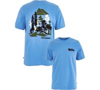 Fjall Raven - Urban T-shirt in organic cotton - Swedish Forest Tee M Ultramarine for Men - Size S - Blue Blue S