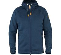 Fjall Raven - Warm fleece jacket - Övik Fleece Hoodie M Navy for Men in Recycled Polyester - Size M Navy M