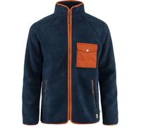 Fjall Raven - Warm fleece jacket - Vardag Pile Fleece M Navy Autumn Leaf for Men in Recycled Polyester - Size XL Navy XL