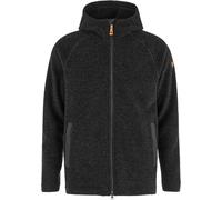 Fjall Raven - Warm fleece with hood - Kaitum Fleece M Dark Grey for Men in Wool - Size L Grey L