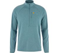 Fjall Raven - Warm half-zip fleece - Bergtagen Midlayer Half Zip M Nimbus Blue for Men in Recycled Polyester - Size L Blue L