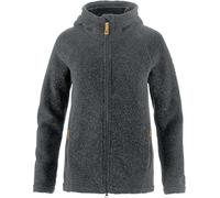 Fjall Raven - Warm hooded fleece - Kaitum Fleece W Dark Grey for Women in Recycled Polyester - Size XS Grey XS