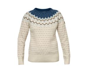 Fjall Raven - Wool sweater - Övik Knit Sweater W Glacier Green for Women in Wool - Size S Green S