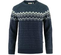 Fjall Raven - Woolen sweater - Övik Knit Sweater M Dark Navy Mountain Blue for Men in Wool - Size L Navy L