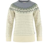 Fjall Raven - Woolen sweater - Övik Knit Sweater W Chalk White Flint Grey for Women in Wool - Size M White M