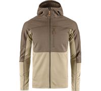 Fjall Raven - Zipped hiking fleece - Abisko Trail Fleece M Fossil Suede Brown for Men in Recycled Polyester - Size XL - Beige Beige XL
