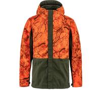 FJALLRAVEN 12500149-662-261 Drev Hybrid Jacket M Jacket Men's Deep Forest-Orange Multi Camo Size XXL