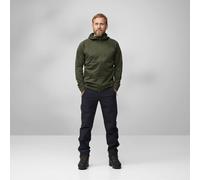FJALLRAVEN 12600228-550 Abisko Grid Fleece Hoodie M Sweatshirt Men's Black Size XS