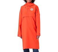 FJALLRAVEN 13500019-214 Hoja Rain Fox Poncho Poncho Unisex Flame Orange Size L/XL