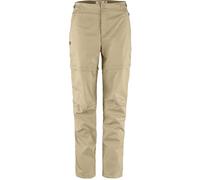 Fjallraven 14200169-118 Abisko Hike Zip-Off TRS W Pants Women's Fossil Size 48/R