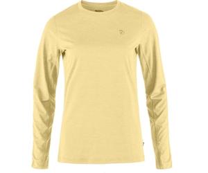 Fjallraven 14600161-133 Abisko Day Hike LS W Sweatshirt Women's Mais Yellow Size L