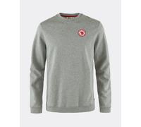 Fjallraven 1960 Logo Badge Mens Sweatshirt - Grey Cotton - Size Large