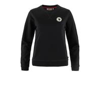 Fjallraven 1960 Logo Badge Women's Sweater | UK L in Black