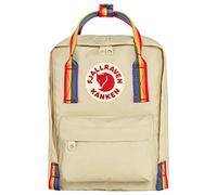 NEW - Official Fjallraven Kanken Rainbow Mini Light Oak-Rainbow Pattern