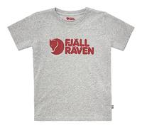 Fjallraven 80538-020-999 Kids Fjällräven Logo T-Shirt T-Shirt Unisex Kids Grey-Melange Size 158