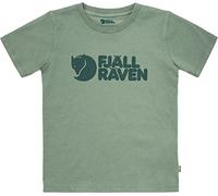 Fjallraven 80538-614 Kids Fjällräven Logo T-Shirt T-Shirt Unisex Kids Patina Green Size 158