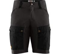Fjallraven 80809-550-018 Keb Shorts M Shorts Men's Black-Stone Grey Size 60