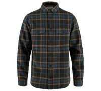 FJALLRAVEN 81478-555-230 Övik Twill Shirt M T-Shirt Men's Dark Navy-Chestnut Size XXL