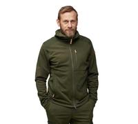 Fjallraven 81479-662 Keb Fleece Hoodie M Sweatshirt Men's Deep Forest Size L