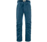 Fjallraven 81535-534-543 Abisko Lite Trekking Zip-Off M Long Pants Men's Indigo Blue-Dawn Blue Size 48