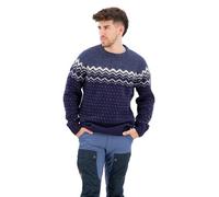 Fjällräven - Övik Knit Sweater - Wool jumper size S, blue