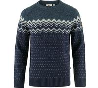 FJALLRAVEN 81829-555-570 Övik Knit Sweater M Sweatshirt Men's Dark Navy-Mountain Blue Size XXL