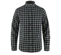 Fjällräven Övik Flannel Long Sleeve Shirt Black XL Men